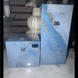 Below Zero Swiss Science Glacier Ice Age Defying cooling serum & peeling gel